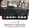 Blackmagicdesign ATEM Mini Pro Switcher for Live production /Streaming /Broadcasting