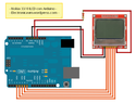 arduino ติดต่อ NOKIA 5110  LCD