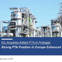 Indorama Ventures to acquire Artlant PTA in Portugal, Strong PTA position in Europe enhanced, by chemwinfo
