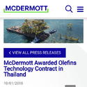 McDermott International awarded a sizeable* technology contract for Map Ta Phut Olefins Co., Ltd., by chemwinfo