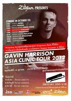 GAVIN HARRISON ASIA CLINIC TOUR 2012