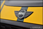 R56-R57 Carbon Front and Rear logo badges cover