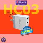 OKAWA ꡪ 2 Ports USB ҾѺ  HC-03