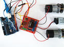 arduino ขับ Dual H-Bridge Motor Driver