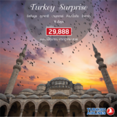 Turkey Surprise 8 Days  เดินทาง  มิถุนายน - ตุลาคม  2560