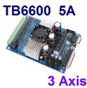 3 Axis Stepper Driver Controller TB6600 Stepper Motor Driver Board 5A DC12-48V