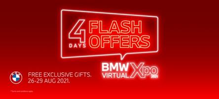 BMW Virtual Xpo 2021 ͺͧѭſشɡѺԨ 4 Days Flash Offers