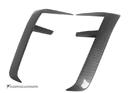 คิ้วแก้มหน้า Carbon fiber W223 S-Class ทรง Mansory (แท้)