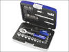 1/4" SOCKET AND ACCESSORY SET - 34 PIECES