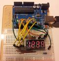 Arduino 4 digit 7 segment display