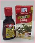 Pure mint extract กลิ่นมิ้นต์ แม็คคอร์มิค  McCormick Mint Extract (Natural Flavour)