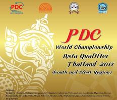 PDC Asia Qualifier Thailand 2017