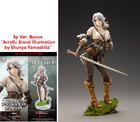 THE WITCHER BISHOUJO The Witcher Ciri 1/7 Complete Figure