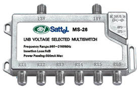 MutiSwitch 2X6 dBy MS-26