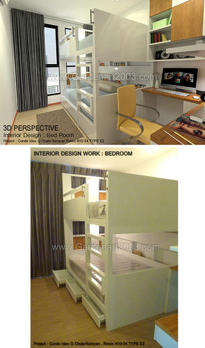 INTERIOR DESIGN : BEDROOM