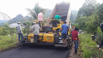 เทศบาลตำบลปิงโค้ง ซ่อมแซมถนน OVER LAY บ้านปางมะเยา