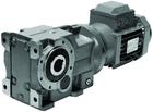 Series K right angle helical bevel helical geared motors and reducers