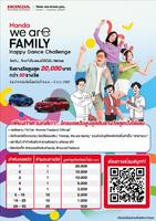 ͹Ҫǹʹء绡Ѻŧ Honda, We are family ҹԨ Happy Dance Challenge