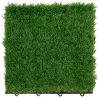 Artifici Grass Tileal ไม้พื้นสำเร็จรูป วัสดุปูพื้นลายไม้ รุ่น H-T601 สี Green ขนาด 30x30 ซม. ราคา 120 บาท/ชิ้น