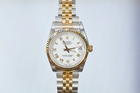 นาฬิกา Rolex บอยไซส์ หน้าขาวโรมันกระเบื้อง สายจูบิลี่ แท้สวิส มือสอง สภาพ 98%