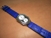  Philip Stein with Strap Rich Blue Color