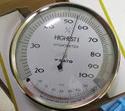 มิเตอร์วัดอุณหภูมิและความชื้นแบบอนาล็อกเข็มวัดรุ่น 7540 ยี่ห้อ SATO Model HIGHEST I, SATO Hair Hygrometer with Thermometer model 7540 Highest I