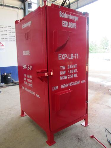 Large Explosive Container