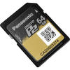 AJ-P2M064AG Panasonic 64GB microP2 UHS-II Memory Card